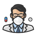 Asian,Coronavirus,Male,N-95 mask,Pharmacist